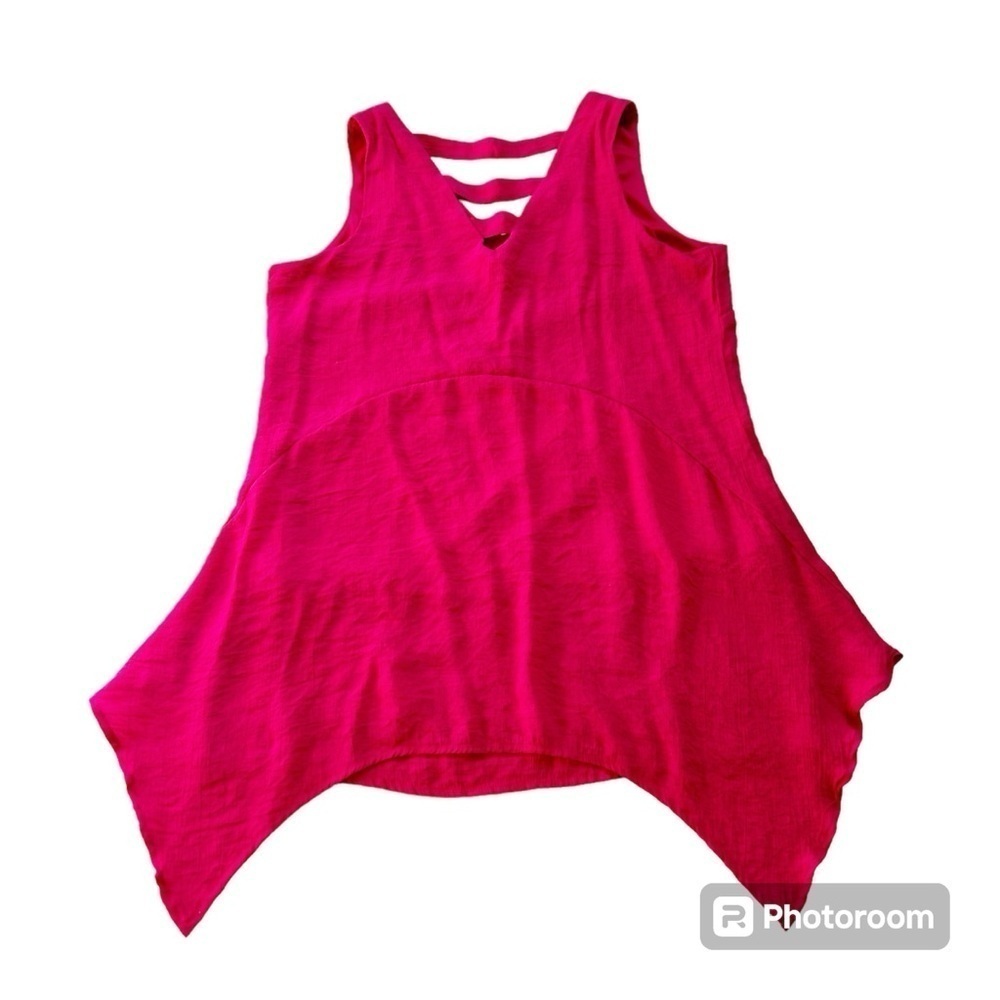 Vibrant Pink Flowy Tunic Cleo Petites Medium Bundle and Save